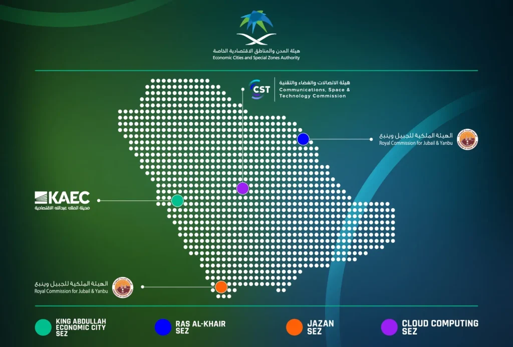 Crown Prince announces four new Special Economic Zones