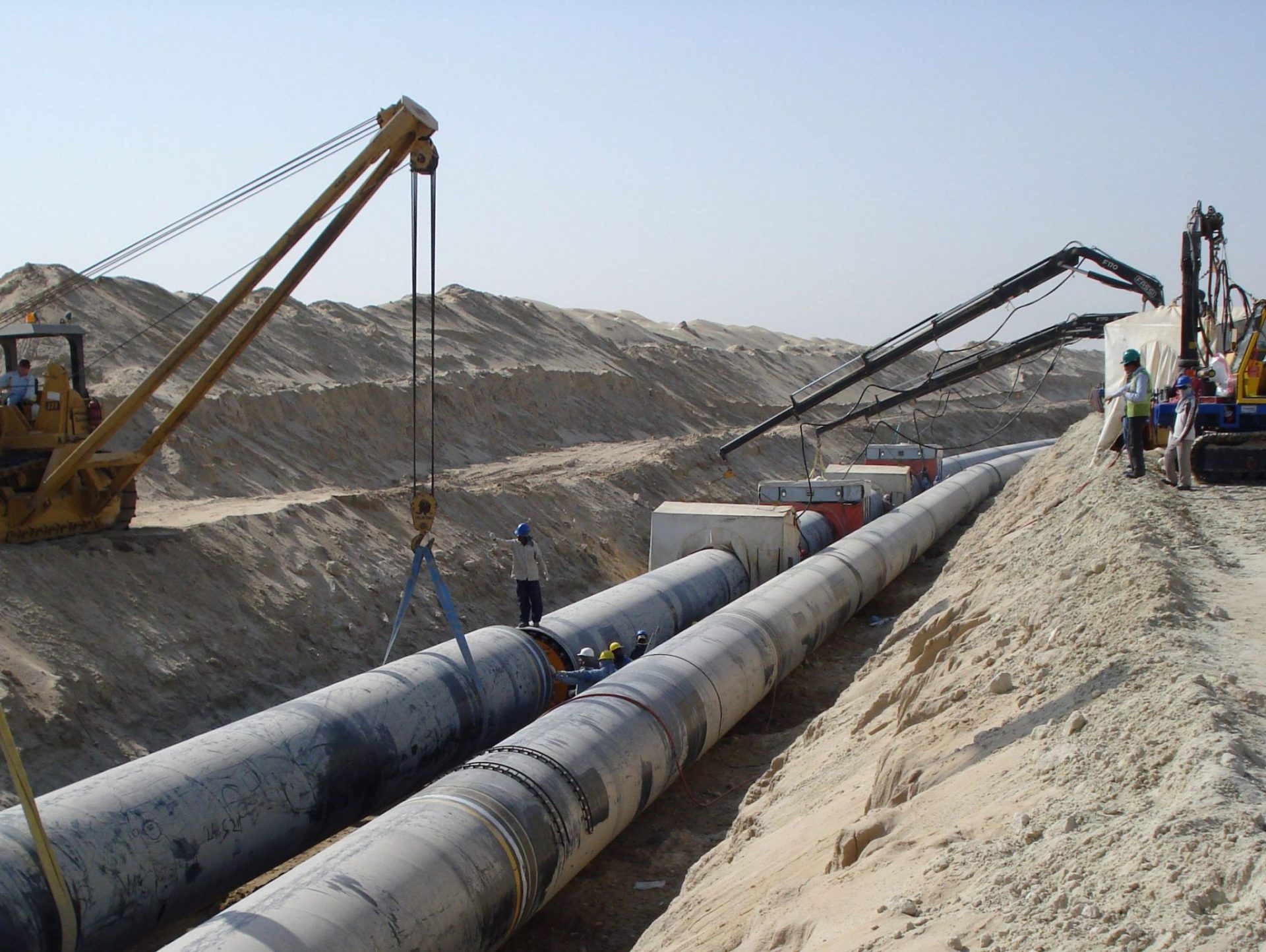 Water-transmission-pipeline